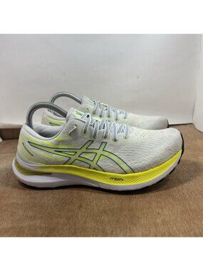 Asics Gel-Kayano 29 Womens Size 8 White Athletic Running Shoes Sneakers